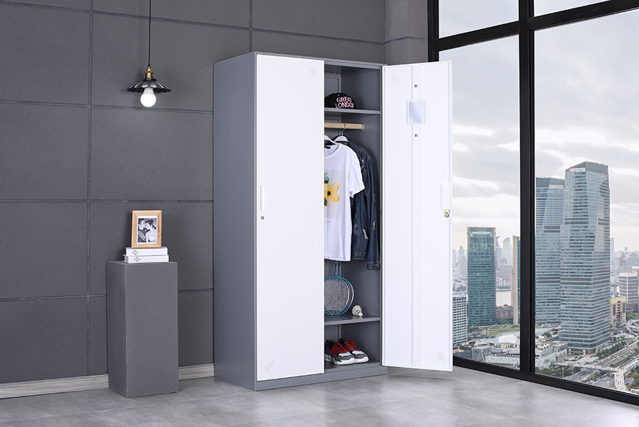 上海办公家具定制,二门更衣柜