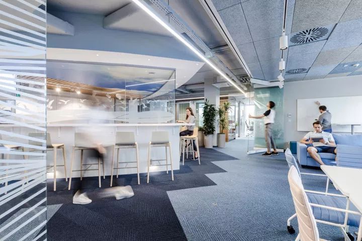现代办公家具，现代办公家具实景