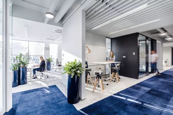 现代办公家具，现代办公家具实景