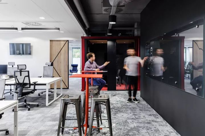 现代办公家具，现代办公家具实景