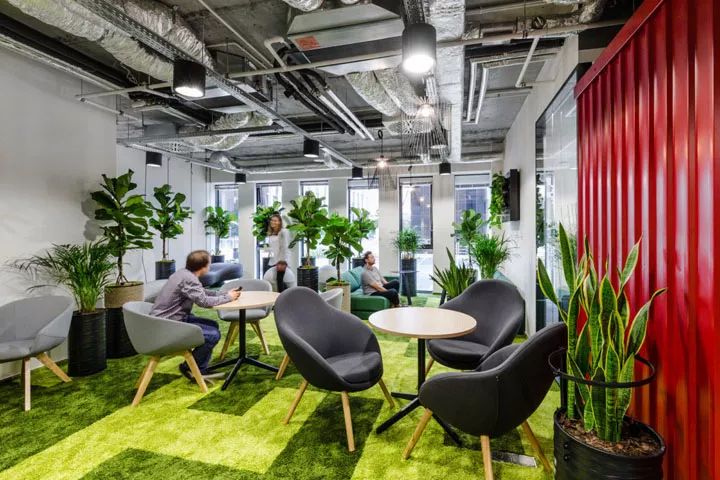 现代办公家具，现代办公家具实景